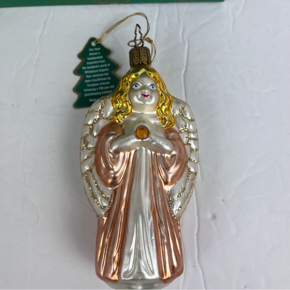 Hand-blown German glass Angel-November Birthstone-IOB - Picture 10 of 16